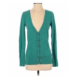 Mossimo Supply Co. Teal Cardigan Sweater